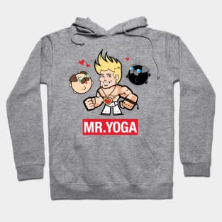 Mr. Yoga and Pugs Original Hoodie